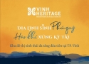 Bảng công khai thông tin về bất động sản đưa vào kinh doanh của dự án Vinh Heritage