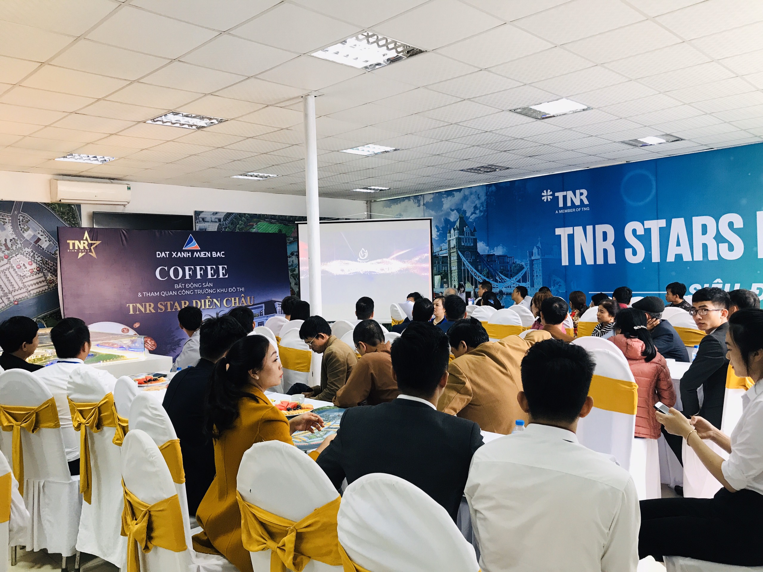 Café cuối tuần tại TNR Stars Diễn Châu: Nhịp cầu kết nối nhà đầu tư